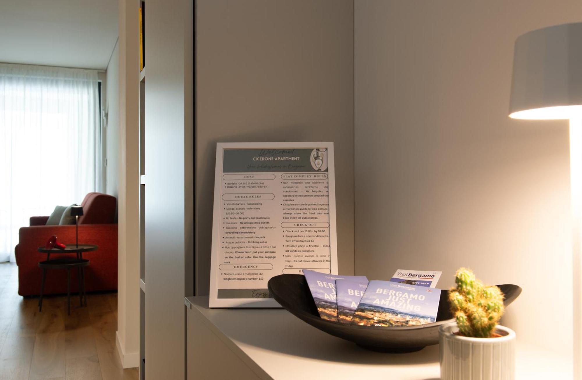 Cicerone Apartment แบร์กาโม ภายนอก รูปภาพ
